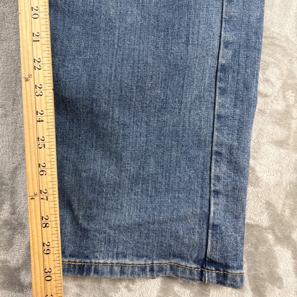 Levi's Jeans Mens 36x30 505 Regular Fit Medium Wash Blue Straight Leg EUC - Picture 4 of 8